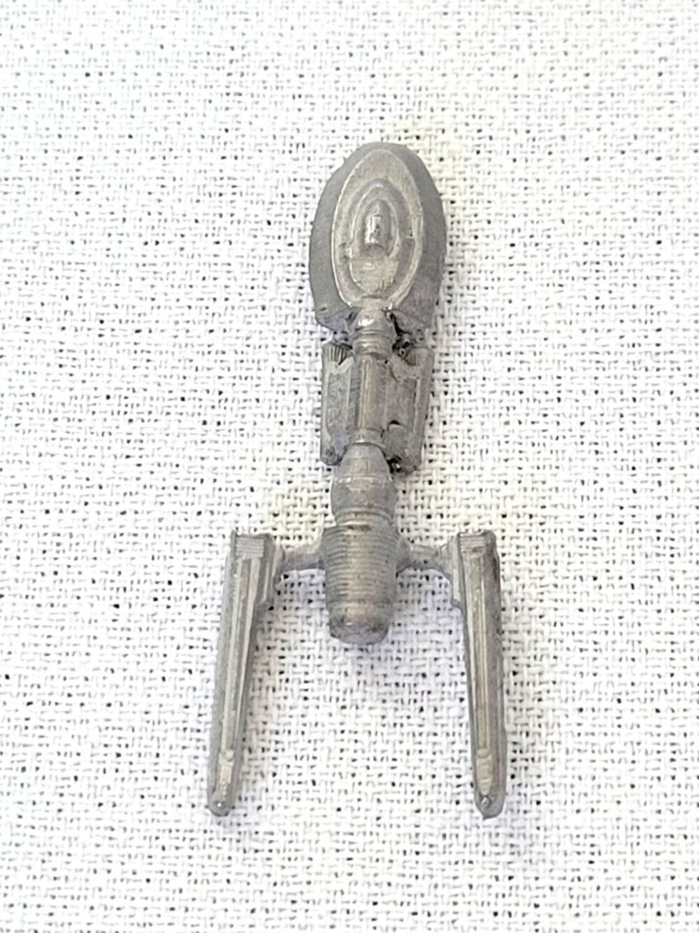 Vintage 1984 FASA Star Trek Metal Miniature Orion Wanderer Ship PPC Paramount